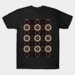 Star shaped black and white pattern - WelshDesignsTP002 T-Shirt